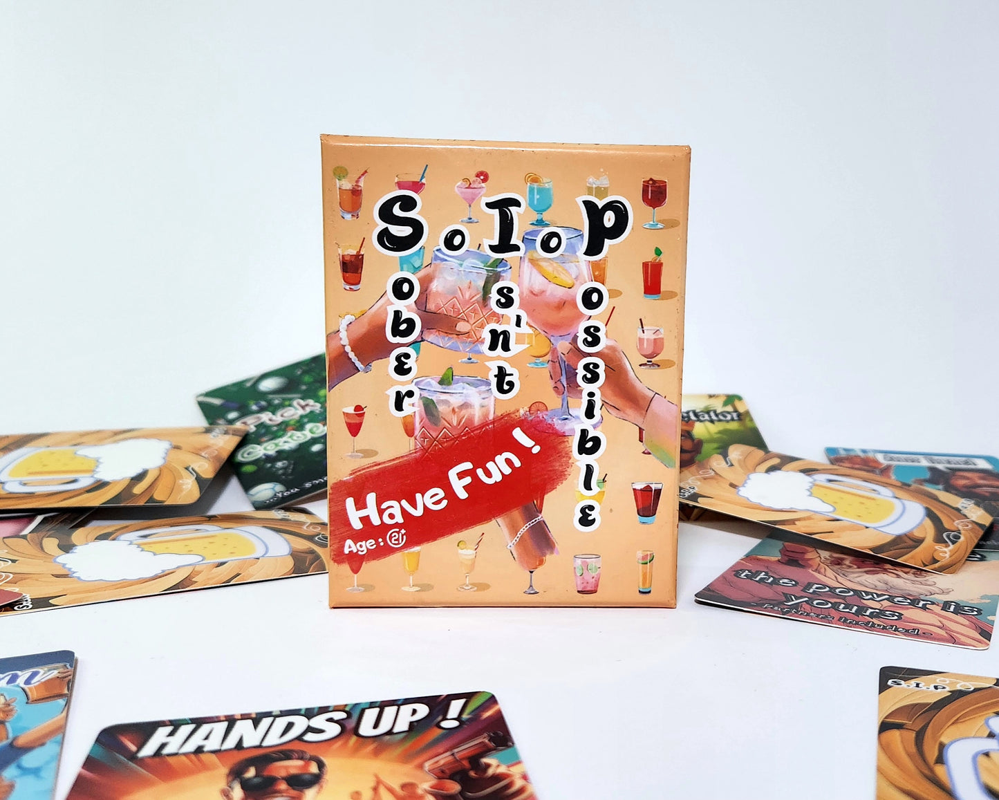 S.I.P - The Ultimate Drinking Card Game Experience!