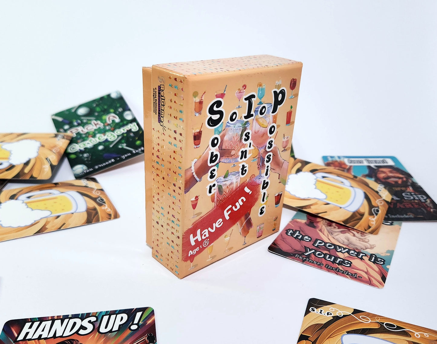 S.I.P - The Ultimate Drinking Card Game Experience!